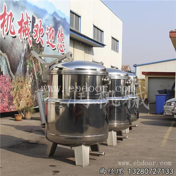 粽子怎么煮才熟得快 要用高压粽子蒸煮锅 中润粽子蒸煮机器