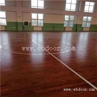 陕西运动木地板 厂家采用纯实木篮球馆 专用木地板