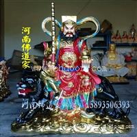 湖南黑虎财神图片 长沙黑虎财神像价格 玻璃钢黑虎财神像批发