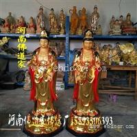 日光菩萨厂家 月光菩萨 药师三尊图片 河南佛像厂直销