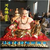 彩绘佛教弥勒佛塑像定制厂家 玻璃钢金刚弥勒菩萨佛像批发
