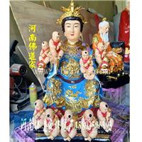 佛像厂家直销优质玻璃钢神像 树脂老母佛像 道观十二老母神像
