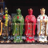 道教供奉站龙王佛像 地方寺庙供奉雨神神像批发 站龙王佛像