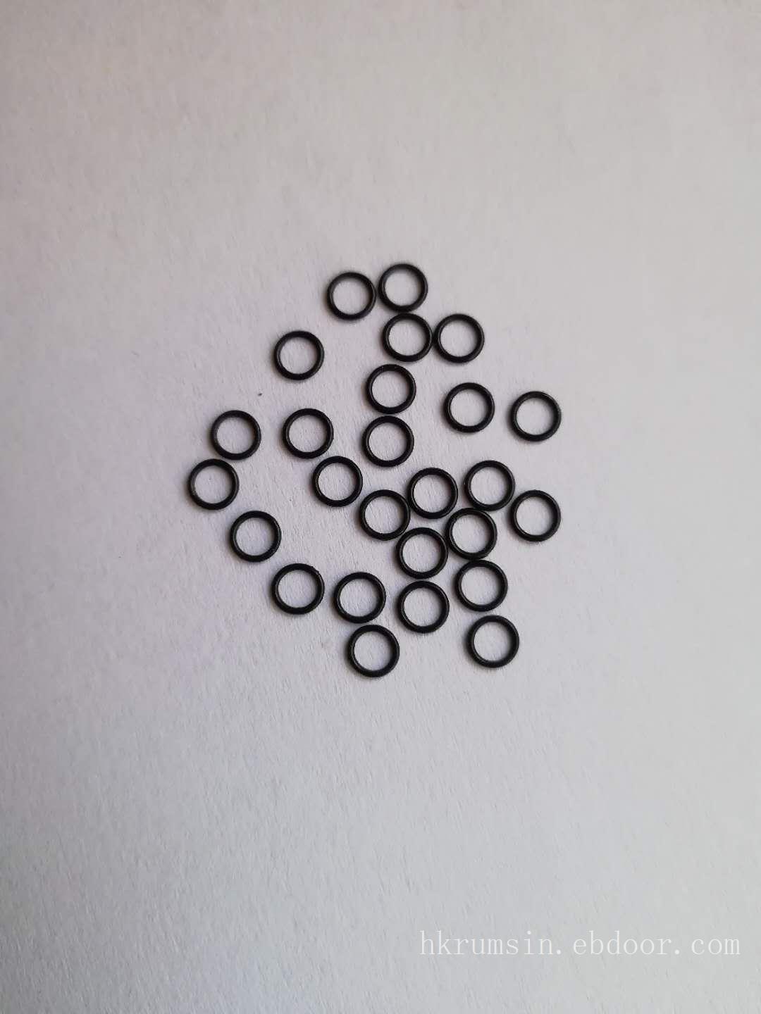 微小橡胶产品高精密微小O型密封圈橡胶圈氟胶丁腈聚氨酯高硬密度垫圈