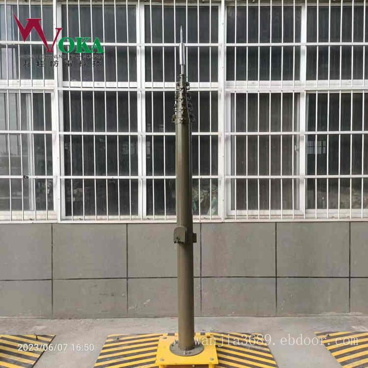 20米可升降移动式避雷针，车载撬装式变电站升降避雷针