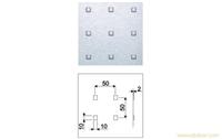 平方形凸  钢板厚度0.6mm 