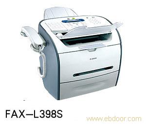 佳能激光普通纸传真机FAX-L398S 魅.力 SOHO前线智慧�