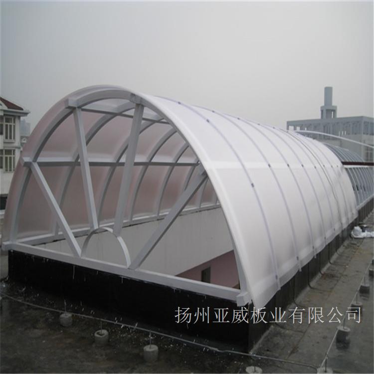 供应南通海门透明PC耐力板PC阳光板工程防护板批发