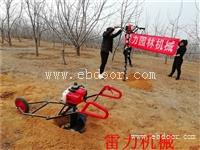 汽油植树挖坑机栽种苗木钻坑方便