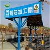移动钢筋加工棚图片 河北钢筋棚加工厂电话 钢筋加工棚施工方案