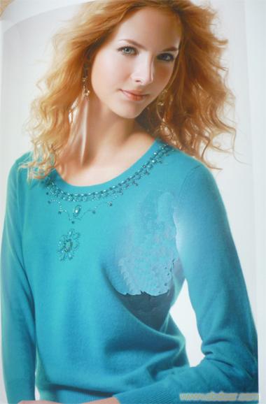 女士羊毛衫量身订做 