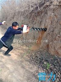 管桩掏土机小型钻桩取土机螺旋钻