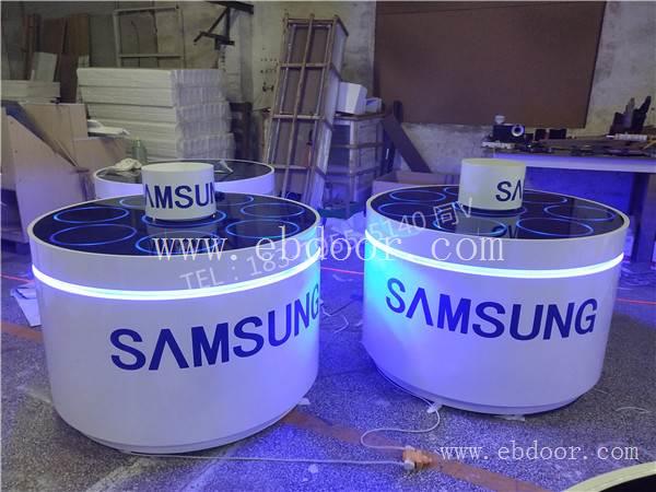 宜春做 云7金指码智能锁展柜 酷丰牌锁展示台 威视达康品排锁柜