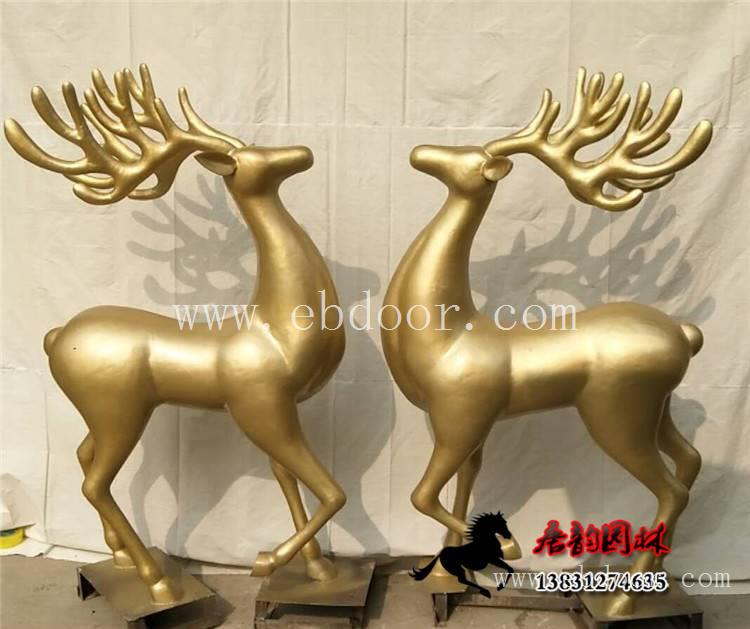 铜雕鹿，铸铜鹿雕塑厂家报价
