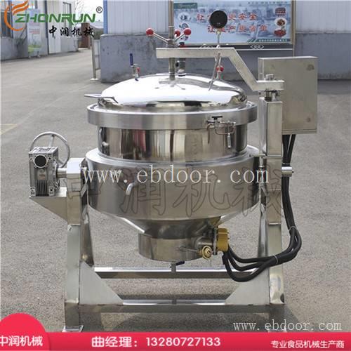 智能高温高压蒸煮锅 嘉兴肉粽蒸煮机器 高压粽子蒸煮锅