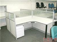 40款玻璃屏风配灰白L型台面 