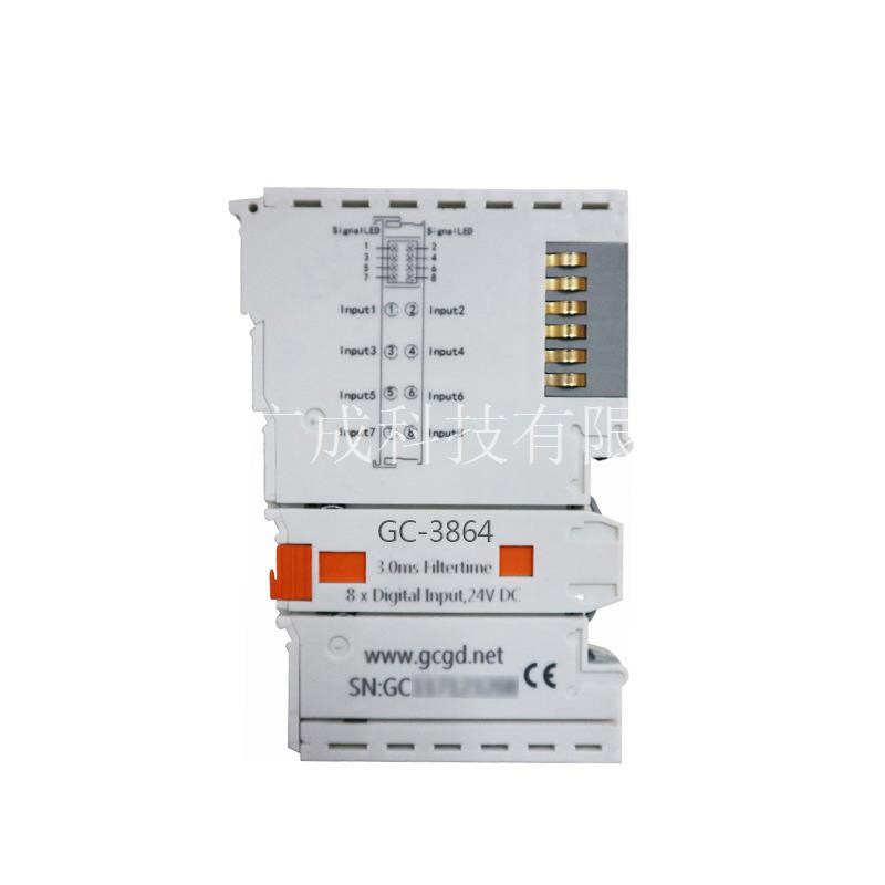 定制广成四路T型热电偶PLC模块GC-3864