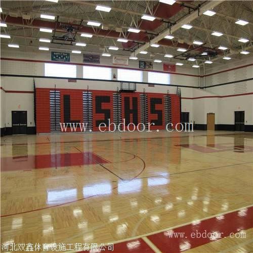 篮球馆安装体育运动木地板 摩擦系数是必不可少的