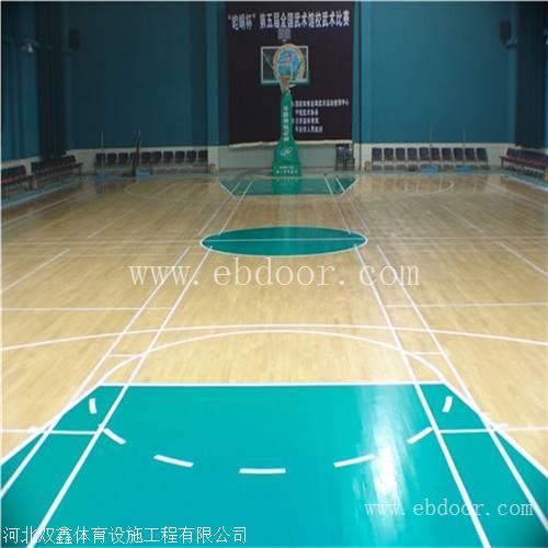 为什么篮球场 羽毛球场安装木地板 都采用纯实木地板