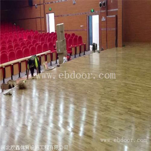 篮球场馆专用木地板 对施工安装工艺要求非常之高