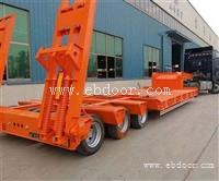 三线六轴低平板半挂车 可定做 低平板半挂车厂家直销