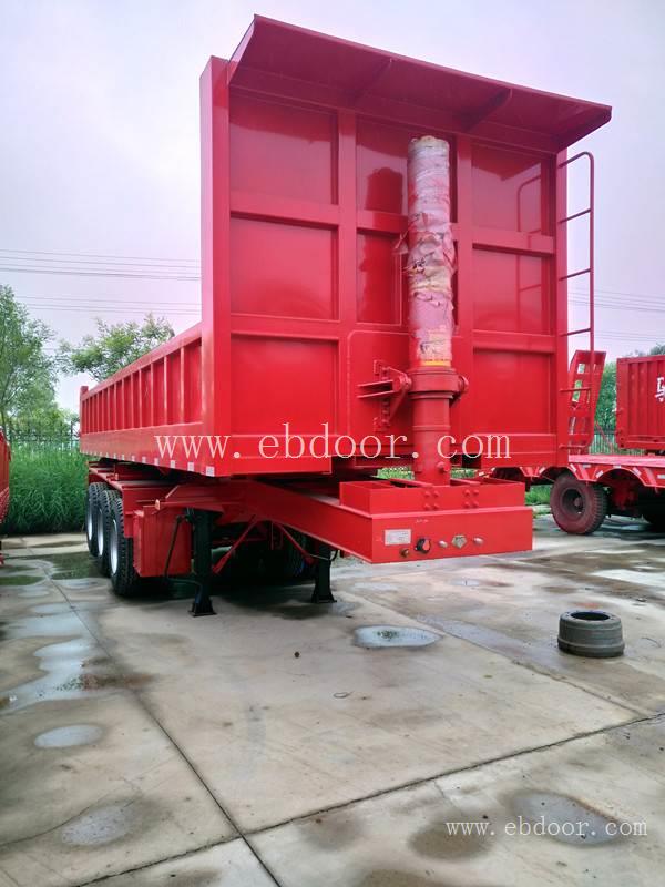 最长平板后翻自卸半挂车 长几米可以上户