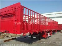 超轻型13米仓栅半挂车重量 仓栏半挂车价格