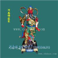 关公佛像描金彩绘 关圣帝君神像 关二爷塑像雕塑 河南佛道家供应