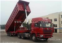 后翻自卸半挂车新车型新价格 低平板半挂车