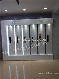 延安黄陵报价采购康茵美安防门锁展示柜