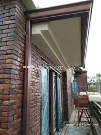 无锡外墙铝合雨水管方形排水管厂