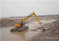 通州区 河道清淤 施工河塘挖掘 水陆两用挖机租赁