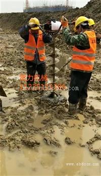 汽油小型掏土机清理管桩螺旋钻机