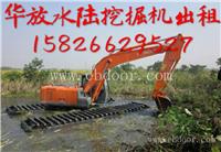 平湖 河道清淤 施工河塘挖掘 水陆两用挖机租赁