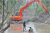宣威 水库清淤挖机 湿地挖掘机出租 水挖出租