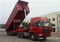 集装箱骨架运输车 后翻自卸半挂车合理设计价格