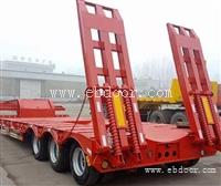轻量化13米低平板半挂车价格与配置