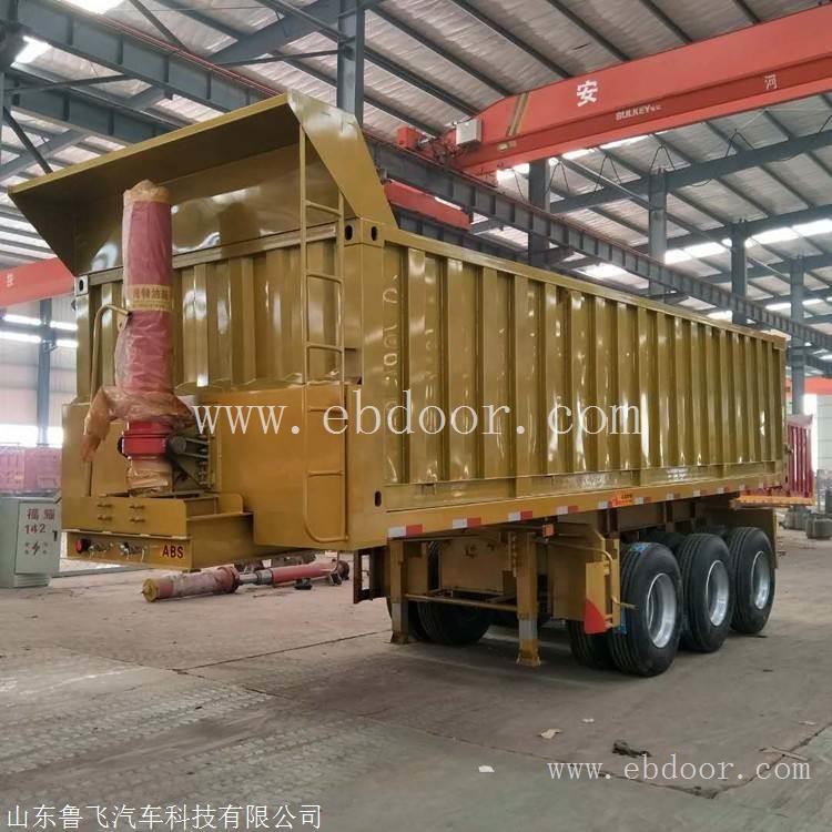 厂家在哪里 液压爬梯预定一对多少钱 12.5米后翻自卸半挂车价格