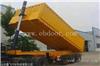 定做轻量型后翻自卸半挂车 集装箱运输骨架半挂车 厂家价格多少钱