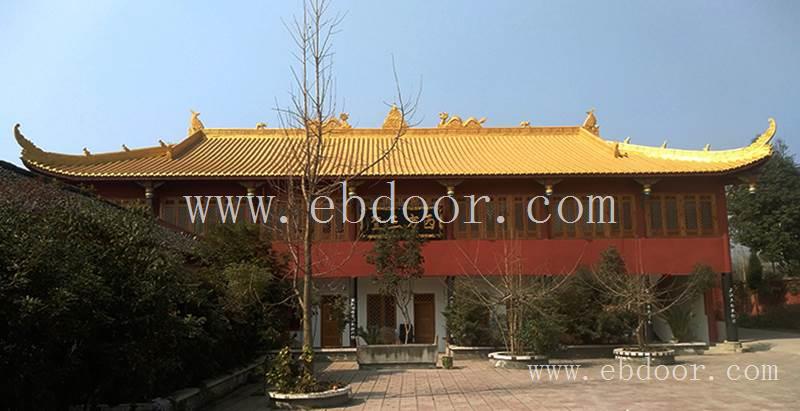 福建寺庙瓦翻修