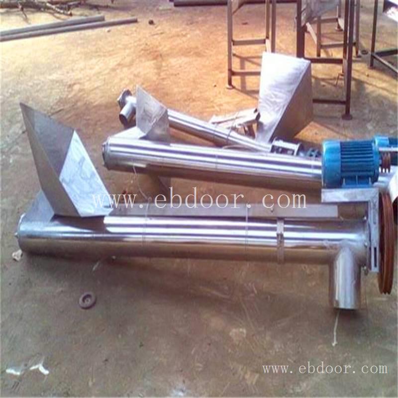  敞开式不锈钢U型无轴螺旋输送机 兴运工厂按需加工lj8