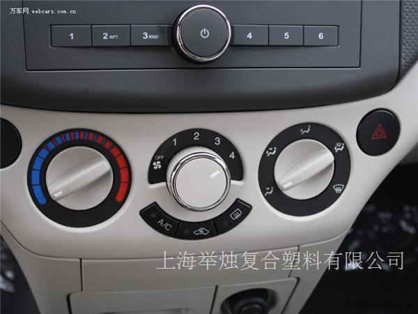 汽车空调控制面板