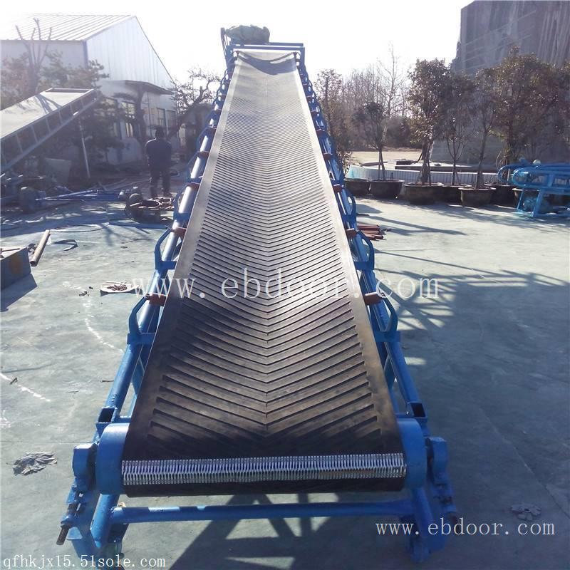 500mm带宽长度可定制 圆管护栏双翼输送机 LJ8