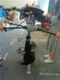 轻便钻坑机汽油种植钻树窝利器