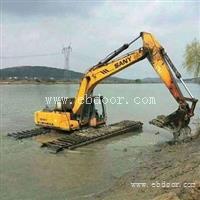 新水路两用挖掘机出租