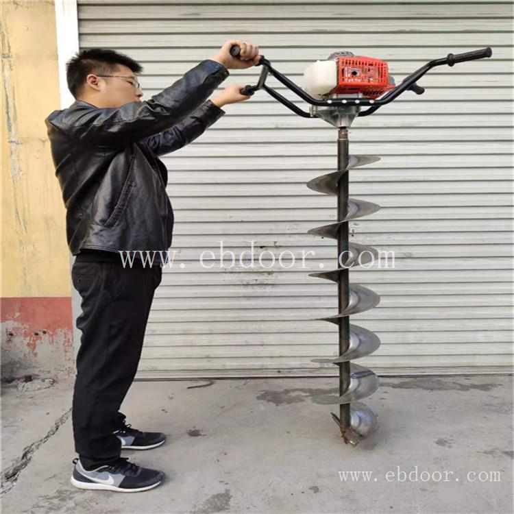 桩芯掏土机工地常用钻基础桩坑