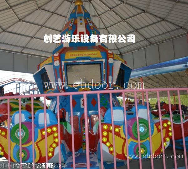公园新款6臂星球特战队游乐设备 上座率高鹰击长空游乐设备
