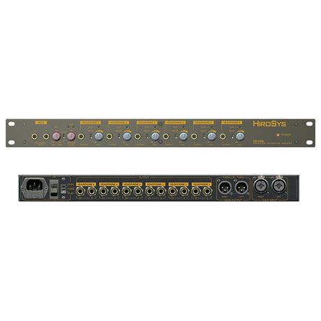 顺丰 HiroSys HB-HD6 6通道可接18个耳机 耳分耳放耳机分配放大器