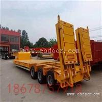 13.75米等宽低平板半挂车配置