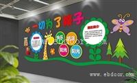 厂家专业制作安装 学校文化墙 校园书吧设计 